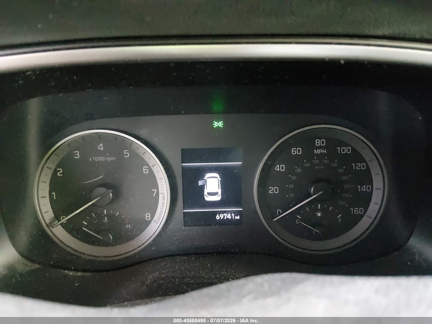 2019 Hyundai Tucson VIN KM8J23A44KU860296 IAAI salvage auction — FRONT END, Salvage (Arizona), sold $1,800 on 2026-07-28 (photo 7)