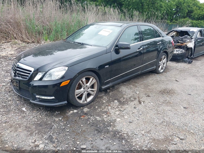 2012 Mercedes-benz E-klasse VIN WDDHF8JB4CA553304 IAAI salvage auction — NORMAL WEAR, Clear (Virginia), sold $1,650 on 2026-07-23 (photo 2)