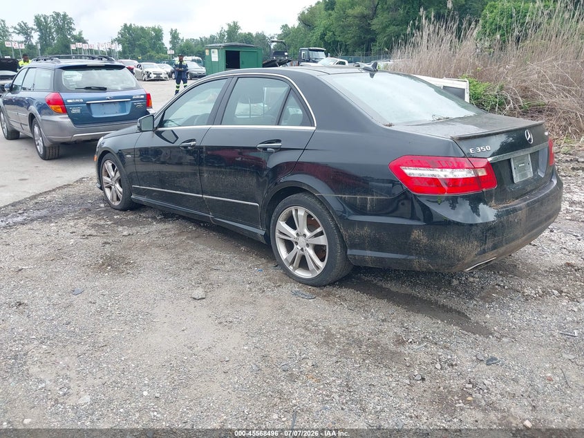 2012 Mercedes-benz E-klasse VIN WDDHF8JB4CA553304 IAAI salvage auction — NORMAL WEAR, Clear (Virginia), sold $1,650 on 2026-07-23 (photo 3)