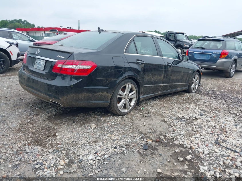 2012 Mercedes-benz E-klasse VIN WDDHF8JB4CA553304 IAAI salvage auction — NORMAL WEAR, Clear (Virginia), sold $1,650 on 2026-07-23 (photo 4)