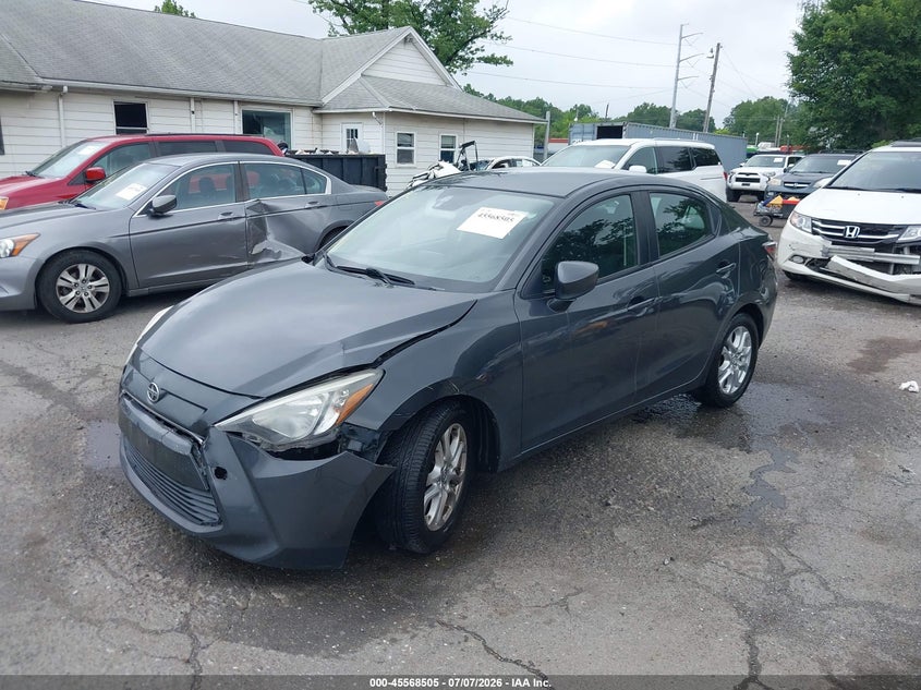 2016 Scion Ia VIN 3MYDLBZV9GY131402 IAAI salvage auction — FRONT END, Salvage Title, sold $2,050 on 2026-08-01 (photo 2)