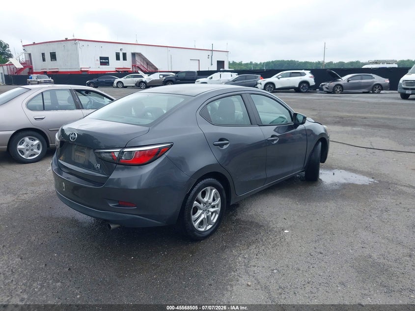 2016 Scion Ia VIN 3MYDLBZV9GY131402 IAAI salvage auction — FRONT END, Salvage Title, sold $2,050 on 2026-08-01 (photo 4)
