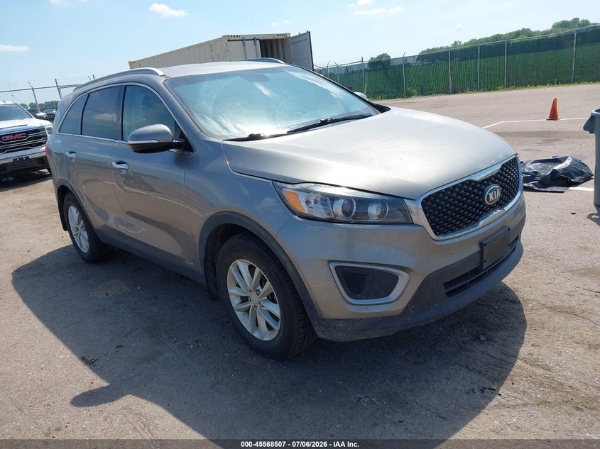2017 Kia Sorento VIN 5XYPGDA3XHG232105 IAAI salvage auction — MECHANICAL, Regular (South Dakota), sold $1,450 on 2026-07-14 (photo 1)
