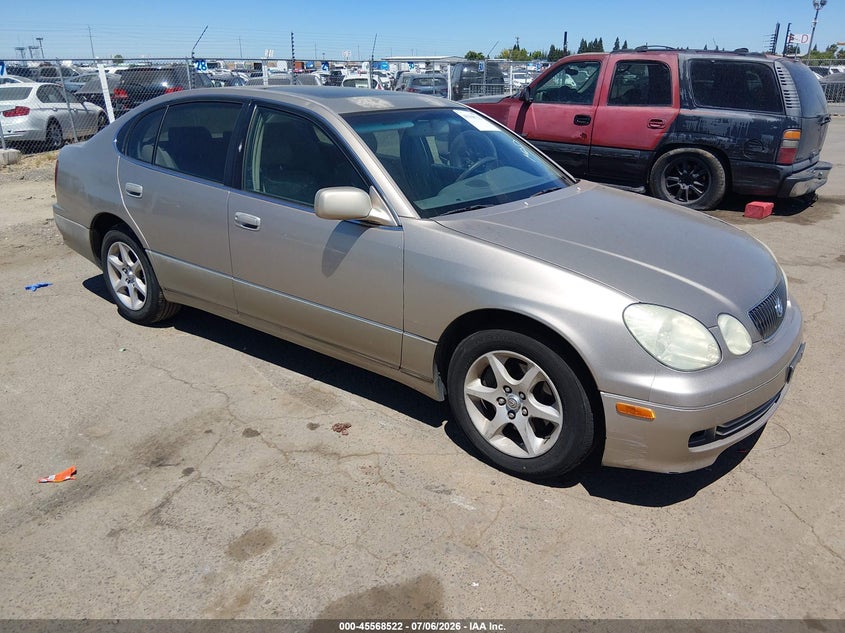 2001 Lexus Gs 300 VIN JT8BD69SX10128234 IAAI salvage auction — NORMAL WEAR, Clear - Dealer Only (California), sold $800 on 2026-07-29 (photo 1)