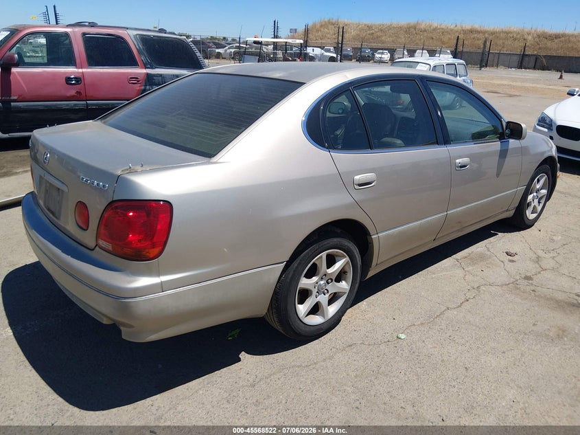 2001 Lexus Gs 300 VIN JT8BD69SX10128234 IAAI salvage auction — NORMAL WEAR, Clear - Dealer Only (California), sold $800 on 2026-07-29 (photo 4)