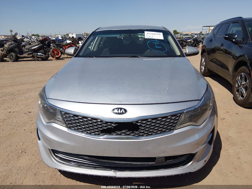 2018 Kia Optima VIN 5XXGT4L38JG252551 IAAI salvage auction — NORMAL WEAR, Salvage Title, sold $2,200 on 2026-07-14 (photo 6)