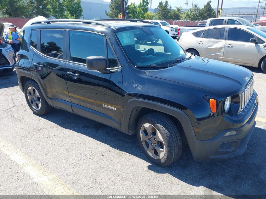 2017 Jeep Renegade VIN ZACCJAAB7HPF54206 IAAI salvage auction — NORMAL WEAR, Clear - Dealer Only (California), sold $1,050 on 2026-07-28 (photo 1)
