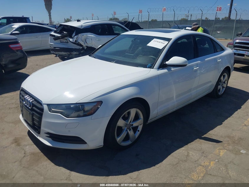 2012 Audi A6 VIN WAUDFAFC8CN175494 IAAI salvage auction — NORMAL WEAR, Salvage Title, sold $800 on 2026-07-16 (photo 2)
