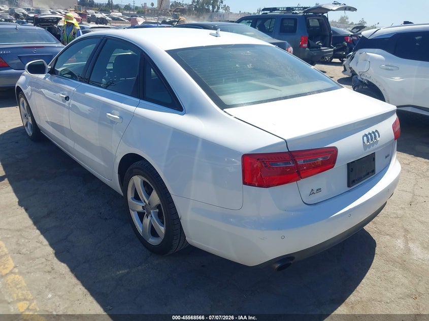 2012 Audi A6 VIN WAUDFAFC8CN175494 IAAI salvage auction — NORMAL WEAR, Salvage Title, sold $800 on 2026-07-16 (photo 3)