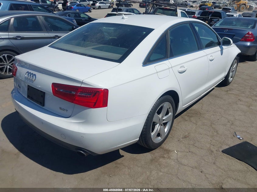 2012 Audi A6 VIN WAUDFAFC8CN175494 IAAI salvage auction — NORMAL WEAR, Salvage Title, sold $800 on 2026-07-16 (photo 4)