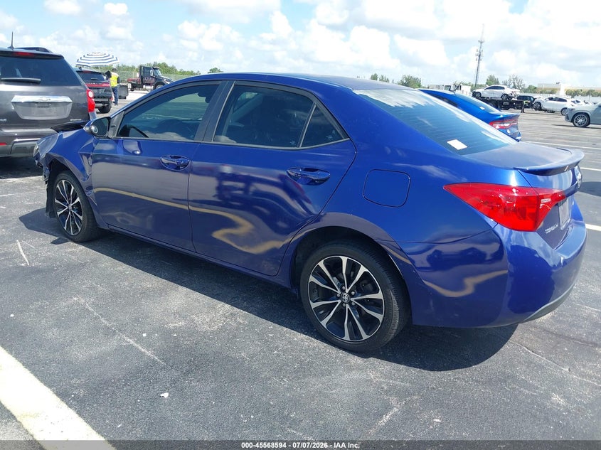 2018 Toyota Corolla VIN 5YFBURHEXJP826489 IAAI salvage auction — FRONT END, Rebuildable (Florida), sold $3,000 on 2026-07-23 (photo 3)