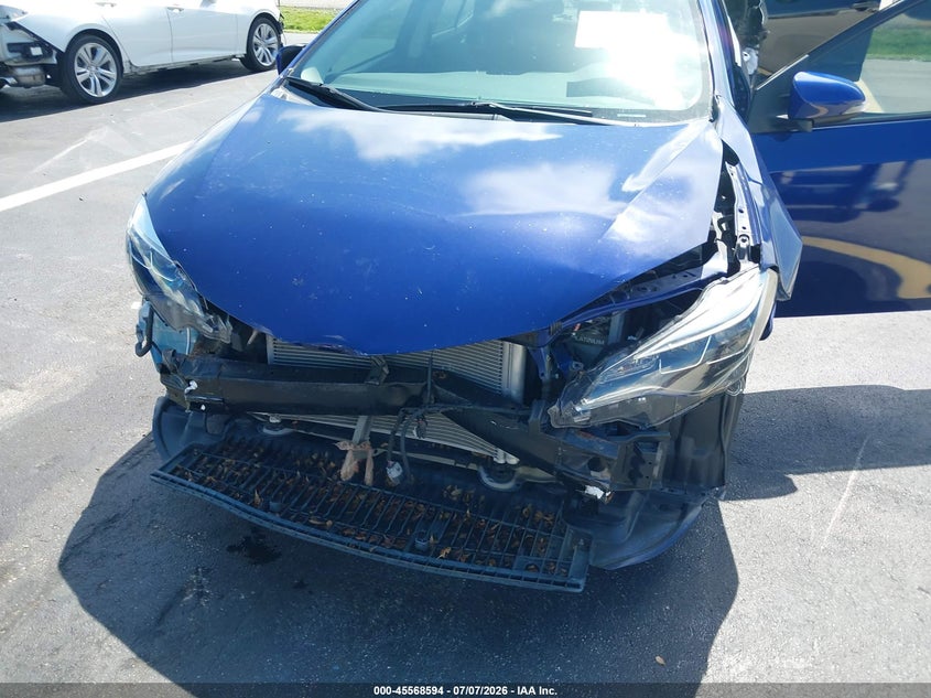 2018 Toyota Corolla VIN 5YFBURHEXJP826489 IAAI salvage auction — FRONT END, Rebuildable (Florida), sold $3,000 on 2026-07-23 (photo 6)