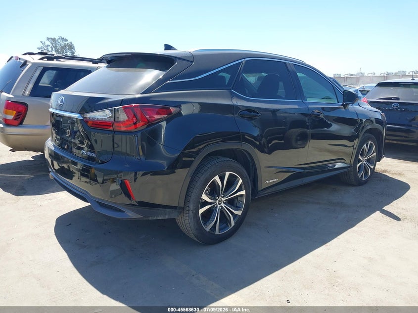 2019 Lexus Rx 450h VIN 2T2BGMCA9KC037682 IAAI salvage auction — LEFT FRONT, Clear-Dealer Only (Texas), sold $18,950 on 2026-07-29 (photo 4)