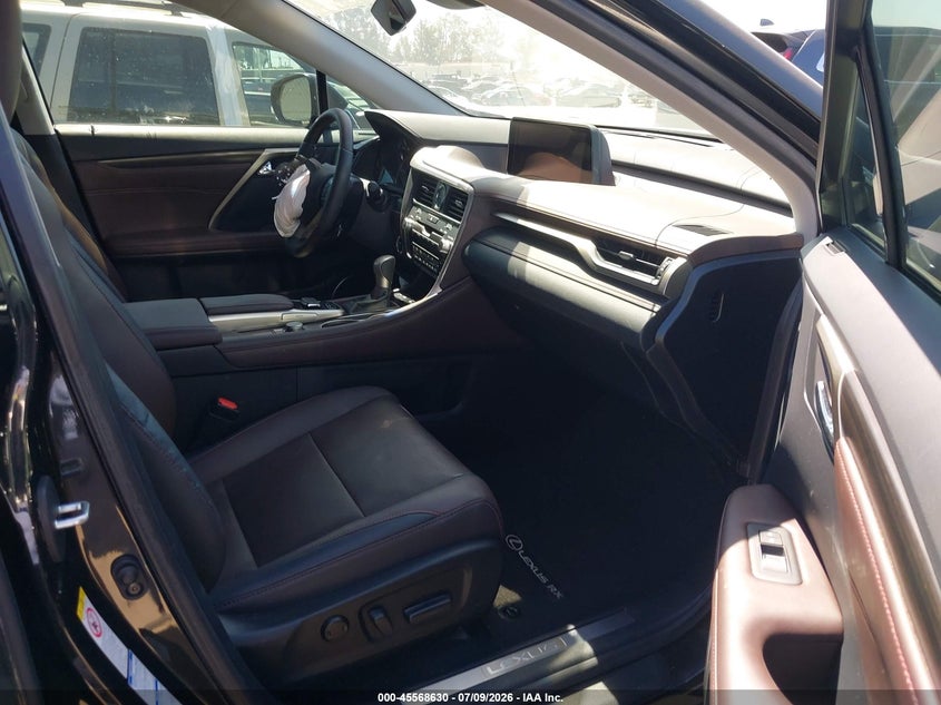 2019 Lexus Rx 450h VIN 2T2BGMCA9KC037682 IAAI salvage auction — LEFT FRONT, Clear-Dealer Only (Texas), sold $18,950 on 2026-07-29 (photo 5)