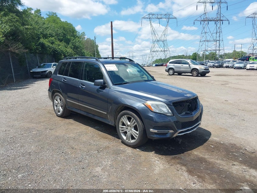 2014 Mercedes-benz Glk-klasse VIN WDCGG8JB0EG334529 IAAI salvage auction — FRONT END, Salvage Title, sold $3,400 on 2026-07-31 (photo 1)