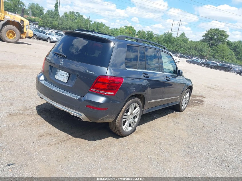 2014 Mercedes-benz Glk-klasse VIN WDCGG8JB0EG334529 IAAI salvage auction — FRONT END, Salvage Title, sold $3,400 on 2026-07-31 (photo 4)