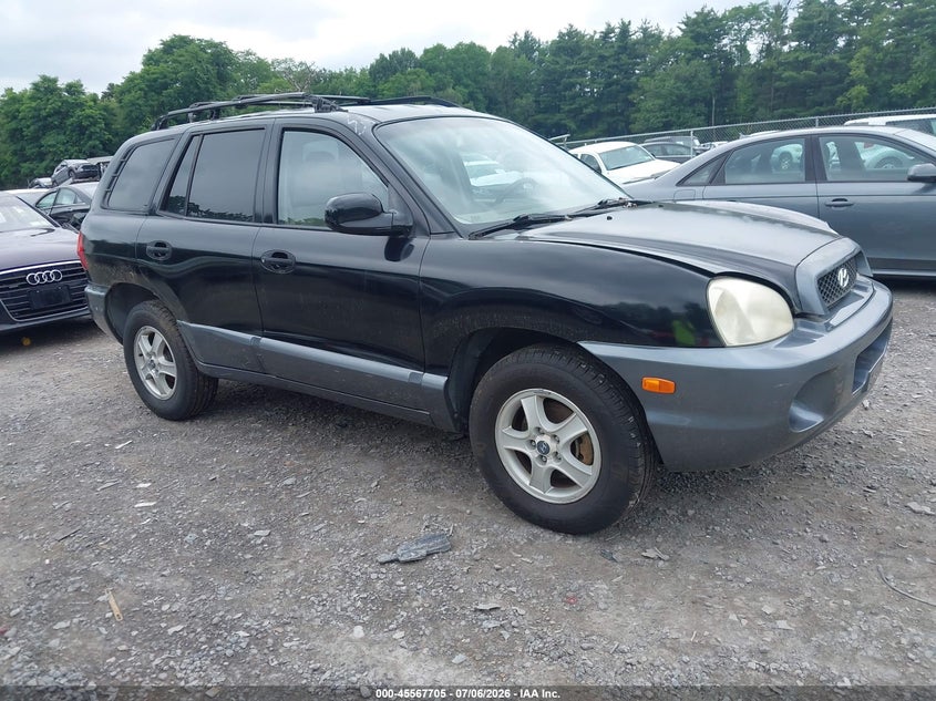 2004 Hyundai Santa fe VIN KM8SC13E34U733036 IAAI salvage auction — NORMAL WEAR, Clear (New York), sold $275 on 2026-07-28 (photo 1)