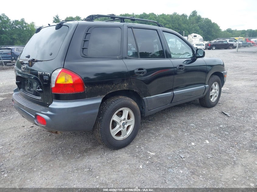 2004 Hyundai Santa fe VIN KM8SC13E34U733036 IAAI salvage auction — NORMAL WEAR, Clear (New York), sold $275 on 2026-07-28 (photo 4)