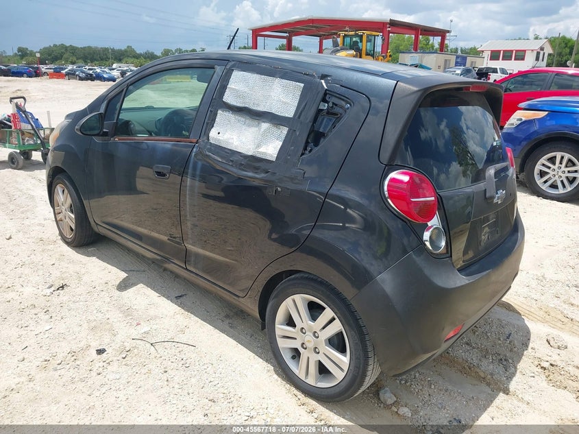 2013 Chevrolet Spark VIN KL8CD6S94DC512194 IAAI salvage auction — NORMAL WEAR, Clear (Florida), sold $350 on 2026-07-21 (photo 3)