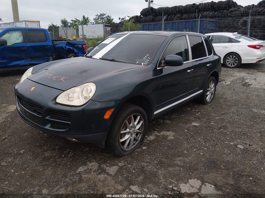 2004 Porsche Cayenne VIN WP1AB29PX4LA76063 IAAI salvage auction — VANDALISM, Salvage (Pennsylvania), sold $450 on 2026-08-07 (photo 2)