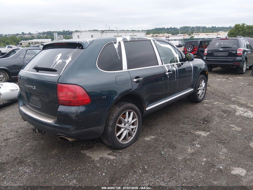 2004 Porsche Cayenne VIN WP1AB29PX4LA76063 IAAI salvage auction — VANDALISM, Salvage (Pennsylvania), sold $450 on 2026-08-07 (photo 4)