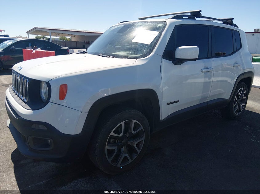2015 Jeep Renegade VIN ZACCJBBT8FPC29817 IAAI salvage auction — REAR END, Salvage (Utah), sold $2,050 on 2026-07-31 (photo 2)