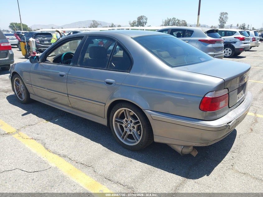 2002 BMW 5 series VIN WBADN63442GN85693 IAAI salvage auction — REAR END, Salvage (California), sold $1,250 on 2026-08-18 (photo 3)