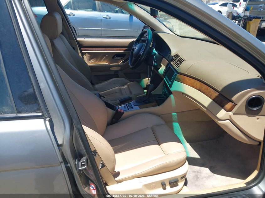 2002 BMW 5 series VIN WBADN63442GN85693 IAAI salvage auction — REAR END, Salvage (California), sold $1,250 on 2026-08-18 (photo 5)