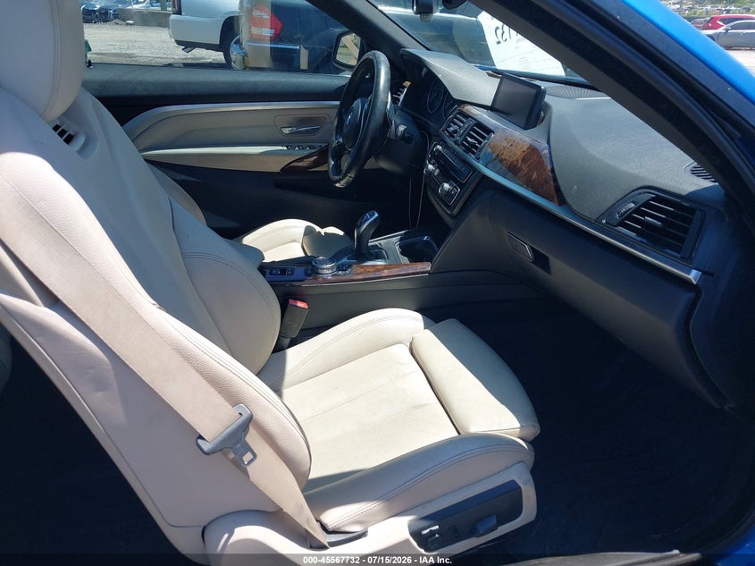 2015 BMW 4er VIN WBA3T7C58F5A36857 IAAI salvage auction — RIGHT REAR, Salvage (North Carolina), sold $4,950 on 2026-08-21 (photo 5)