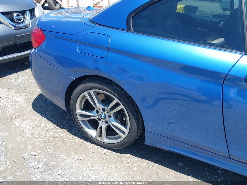 2015 BMW 4er VIN WBA3T7C58F5A36857 IAAI salvage auction — RIGHT REAR, Salvage (North Carolina), sold $4,950 on 2026-08-21 (photo 6)