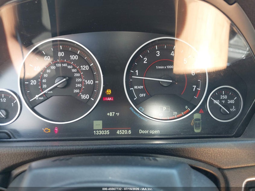 2015 BMW 4er VIN WBA3T7C58F5A36857 IAAI salvage auction — RIGHT REAR, Salvage (North Carolina), sold $4,950 on 2026-08-21 (photo 7)