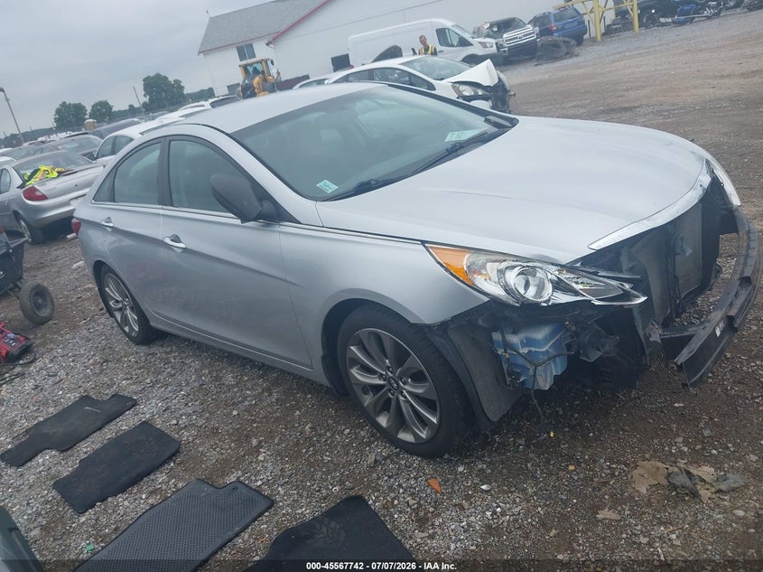2013 Hyundai Sonata VIN 5NPEC4AC2DH524336 IAAI salvage auction — FRONT END, Salvage Title, sold $575 on 2026-07-29 (photo 1)