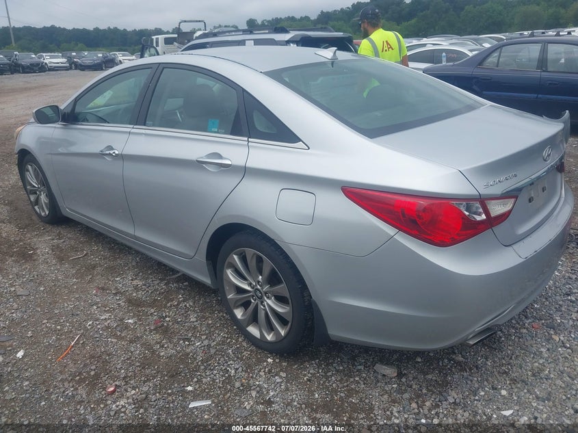 2013 Hyundai Sonata VIN 5NPEC4AC2DH524336 IAAI salvage auction — FRONT END, Salvage Title, sold $575 on 2026-07-29 (photo 3)
