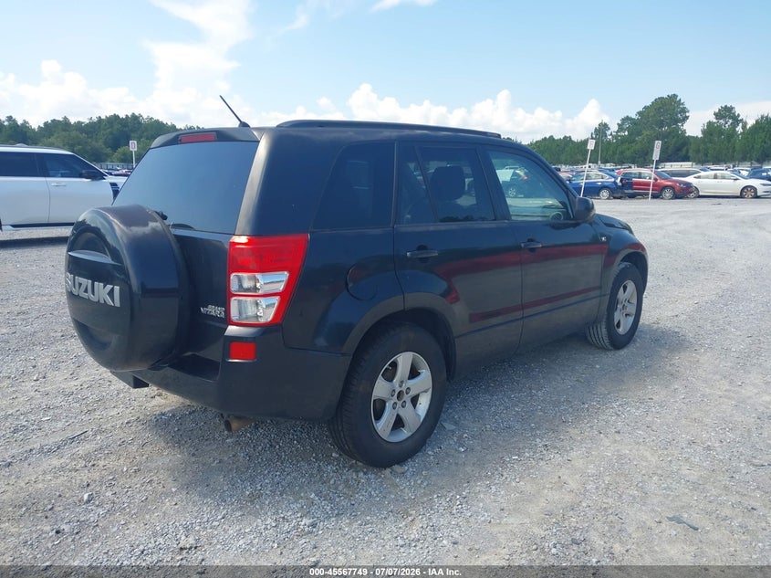 2007 Suzuki Grand vitara VIN JS3TE944474201436 IAAI salvage auction — NORMAL WEAR, Clear (Florida), sold $2,300 on 2026-07-09 (photo 4)
