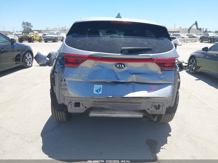 2021 Kia Sportage VIN KNDPM3AC4M7869548 IAAI salvage auction — REAR END, Wait Title, sold $3,450 on 2026-08-02 (photo 6)