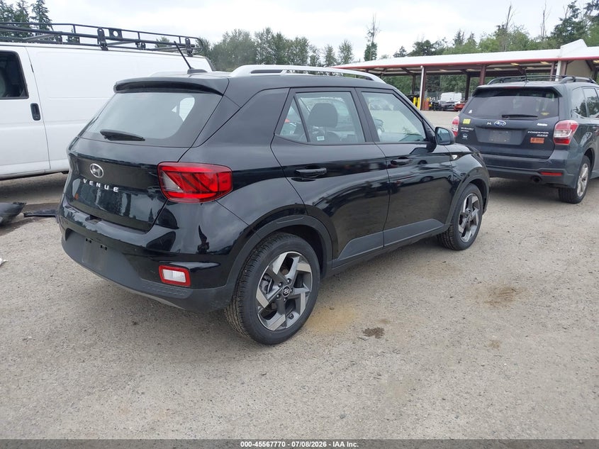 2025 Hyundai Venue VIN KMHRC8A38SU385059 IAAI salvage auction — LEFT FRONT, Salvage Title, sold $12,600 on 2026-07-22 (photo 4)