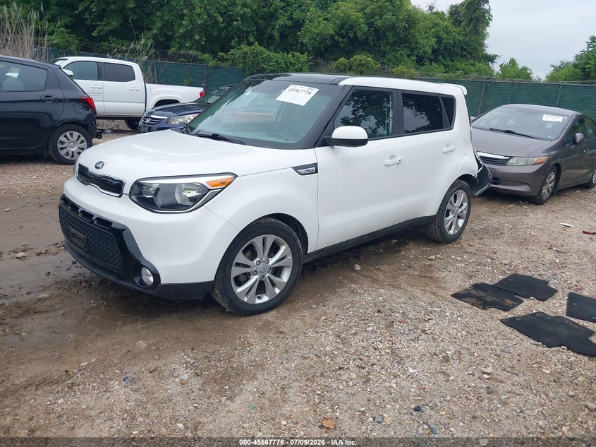 2016 Kia Soul VIN KNDJP3A5XG7335358 IAAI salvage auction — REAR END, Salvage - Greater Than 75% (Maryland), sold $800 on 2026-07-23 (photo 2)