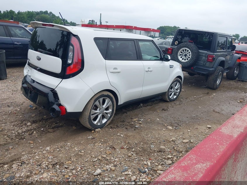 2016 Kia Soul VIN KNDJP3A5XG7335358 IAAI salvage auction — REAR END, Salvage - Greater Than 75% (Maryland), sold $800 on 2026-07-23 (photo 4)