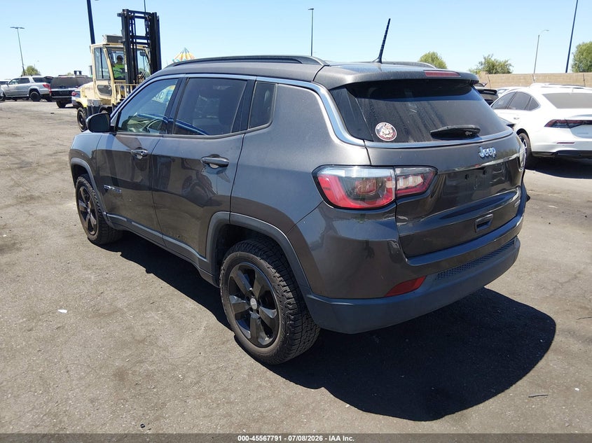 2018 Jeep Compass VIN 3C4NJCBB6JT469164 IAAI salvage auction — RIGHT SIDE, Salvage Title, sold $3,750 on 2026-08-14 (photo 3)