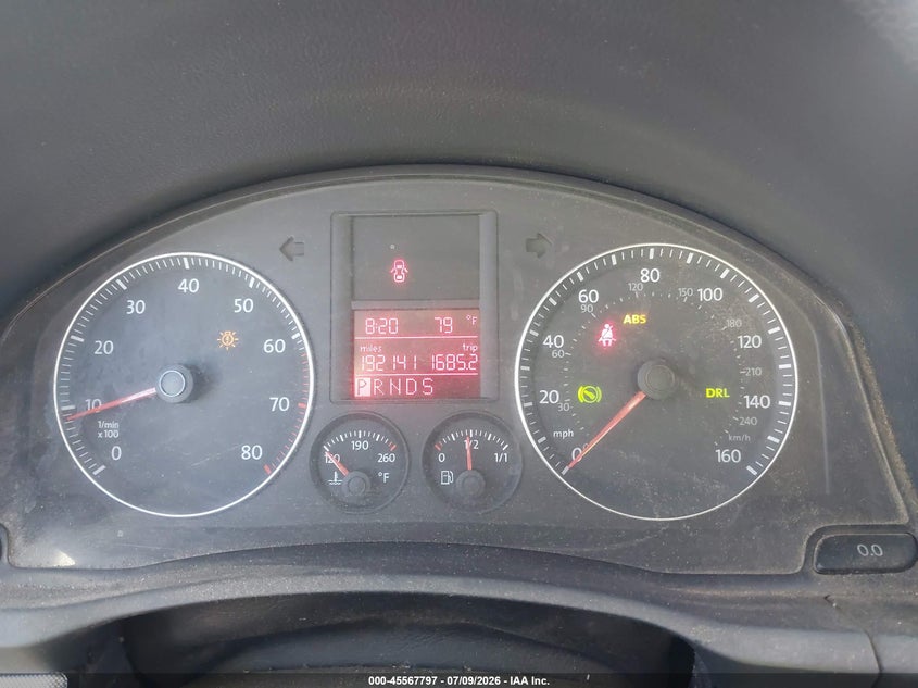 2009 Volkswagen Jetta VIN 3VWJZ71KX9M066890 IAAI salvage auction — RIGHT REAR, Salvage Certificate (California), sold $325 on 2026-08-14 (photo 7)
