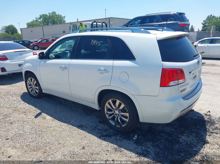 2012 Kia Sorento VIN 5XYKW4A2XCG268857 IAAI salvage auction — NORMAL WEAR, Clear (Illinois), sold $2,350 on 2026-07-13 (photo 3)