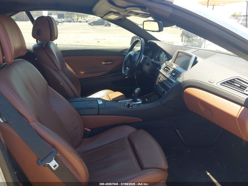 2012 BMW 6er VIN WBALZ3C57CC397797 IAAI salvage auction — NORMAL WEAR, Salvage Title, sold $2,000 on 2026-07-15 (photo 5)