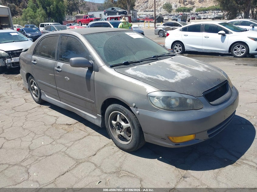 2004 Toyota Corolla VIN 1NXBR32E14Z200534 IAAI salvage auction — NORMAL WEAR, Clear - Dealer Only (California), sold $875 on 2026-08-02 (photo 1)