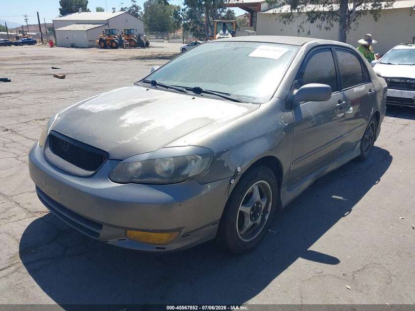 2004 Toyota Corolla VIN 1NXBR32E14Z200534 IAAI salvage auction — NORMAL WEAR, Clear - Dealer Only (California), sold $875 on 2026-08-02 (photo 2)