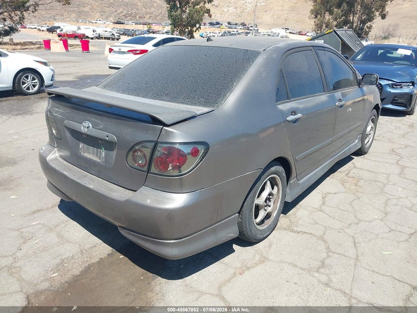 2004 Toyota Corolla VIN 1NXBR32E14Z200534 IAAI salvage auction — NORMAL WEAR, Clear - Dealer Only (California), sold $875 on 2026-08-02 (photo 4)