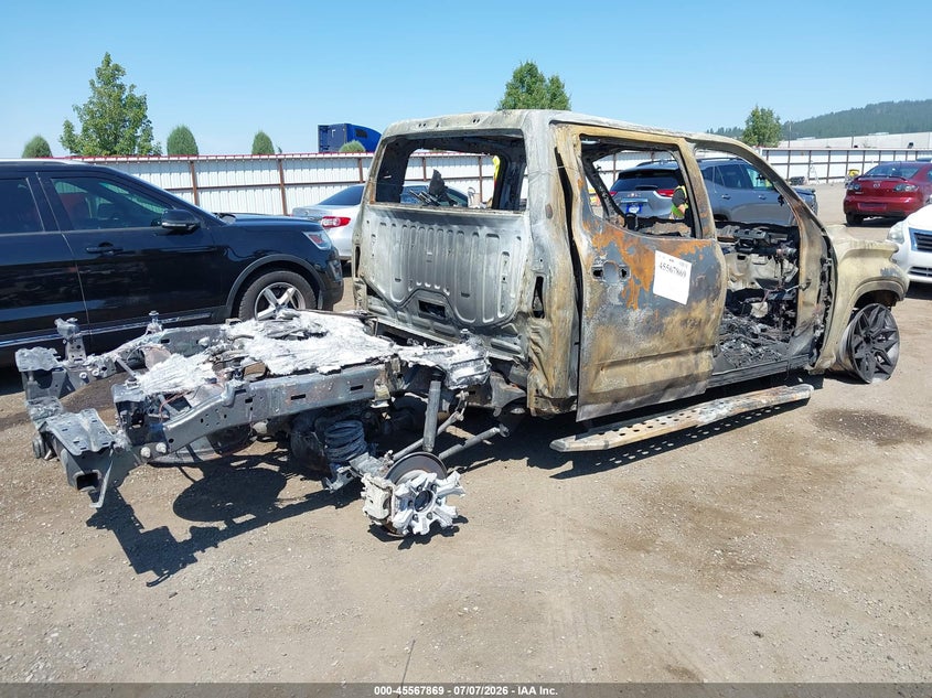 2023 Toyota Tundra VIN 5TFNC5DB1PX035346 IAAI salvage auction — TOTAL BURN, Bill Of Sale (Washington), sold $25 on 2026-07-28 (photo 4)