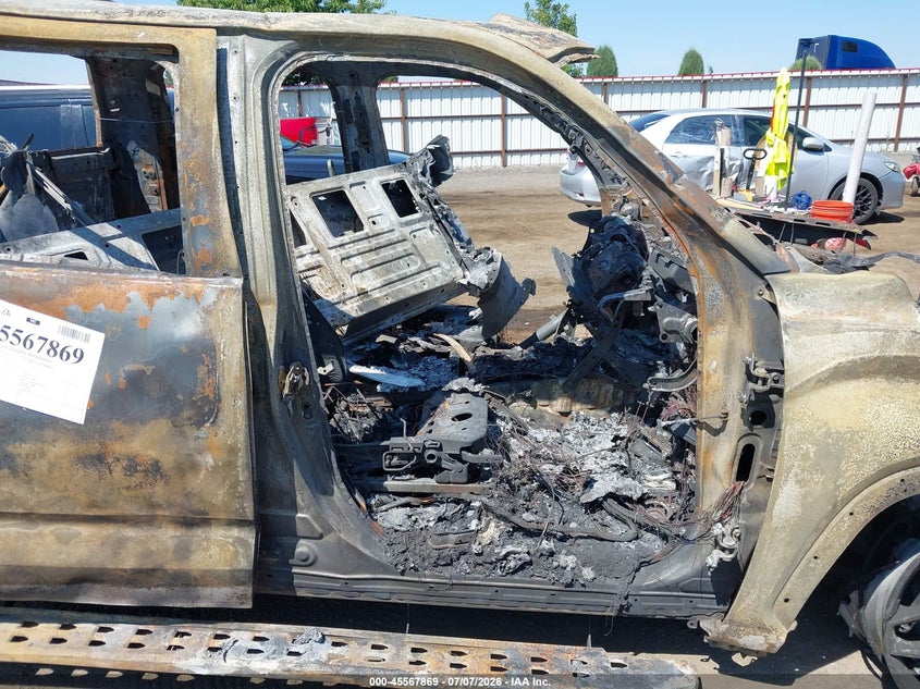 2023 Toyota Tundra VIN 5TFNC5DB1PX035346 IAAI salvage auction — TOTAL BURN, Bill Of Sale (Washington), sold $25 on 2026-07-28 (photo 5)