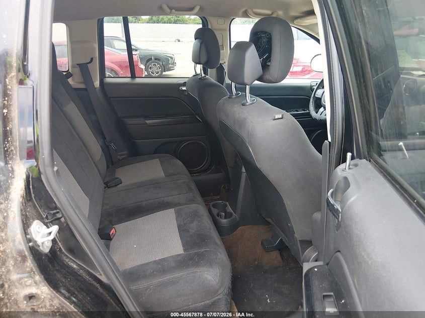 2017 Jeep Compass VIN 1C4NJCBA4HD124044 IAAI salvage auction — NORMAL WEAR, Salvage Title, sold $875 on 2026-07-24 (photo 8)