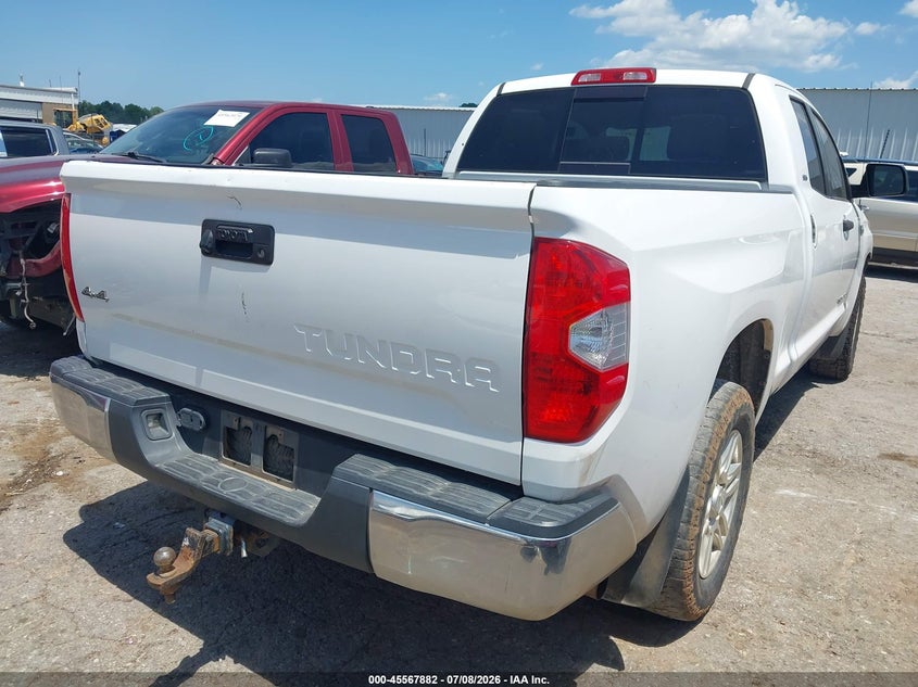 2015 Toyota Tundra VIN 5TFUW5F19FX459895 IAAI salvage auction — HAIL, Salvage (Oklahoma), sold $6,400 on 2026-07-29 (photo 4)