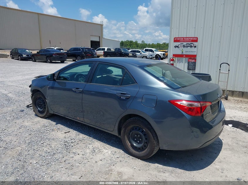 2019 Toyota Corolla VIN 5YFBURHE2KP882007 IAAI salvage auction — FRONT END, Salvage (Mississippi), sold $3,650 on 2026-07-31 (photo 3)